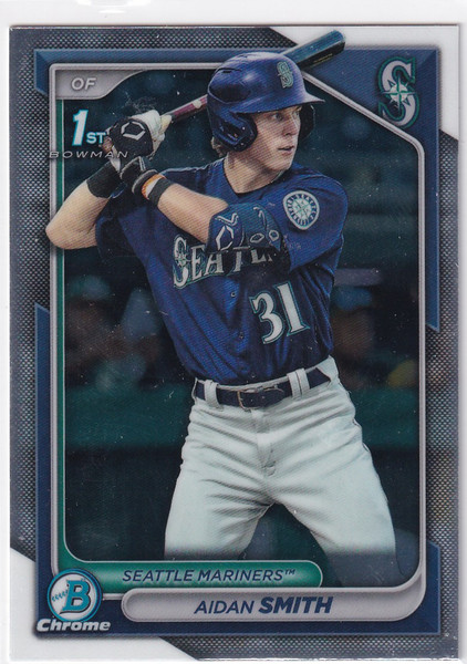 2024 BOWMAN CHROME #BCP-45 AIDAN SMITH- SEATTLE SEAHAWKS