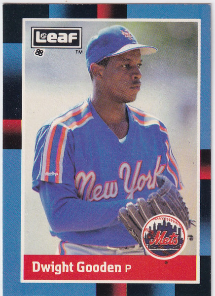 1988 LEAF #48 DWIGHT GOODEN- NEW YORK METS
