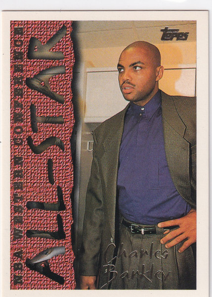 1994 TOPPS #195 CHARLES BARKLEY ALL STAR- PHOENIX SUNS