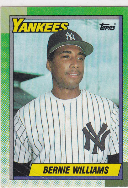 1990 TOPPS #701 BERNIE WILLIAMS- NEW YORK YANKEES