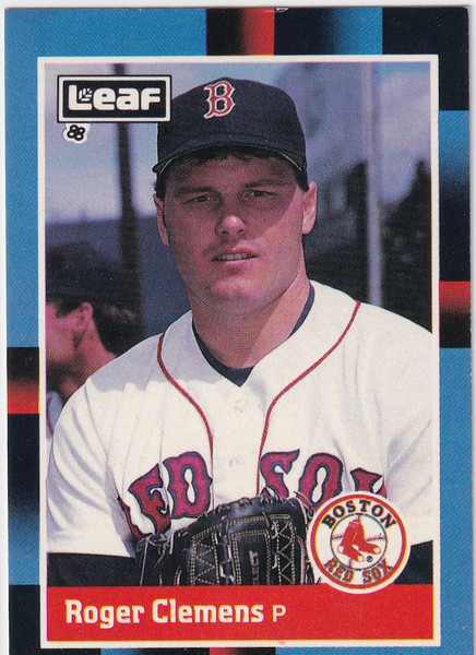 1988 LEAF #56 ROGER CLEMENS- BOSTON RED SOX