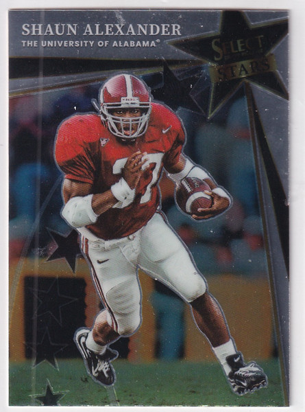 2022 SELECT DRAFT PICK #SS-SA SHAUN ALEXANDER STARS- SEATTLE SEAHAWKS