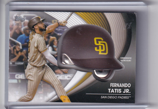 2022 TOPPS #BH-FT FERNANDO TATIS JR COMMEMORATIVE HELMET- SAN DIEGO PADRES