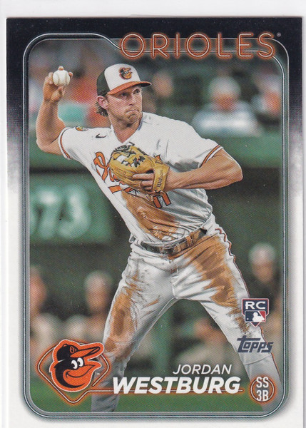 2024 TOPPS SERIES ONE #66 JORDAN WESTBURG- BALTIMORE ORIOLES