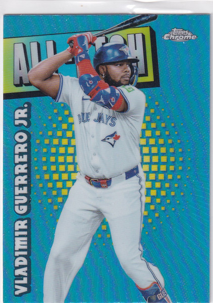 2025 TOPPS CHROME #CAE-19 VLADIMIR GUERRERO JR ALL ETCH- TORONTO BLUE JAYS