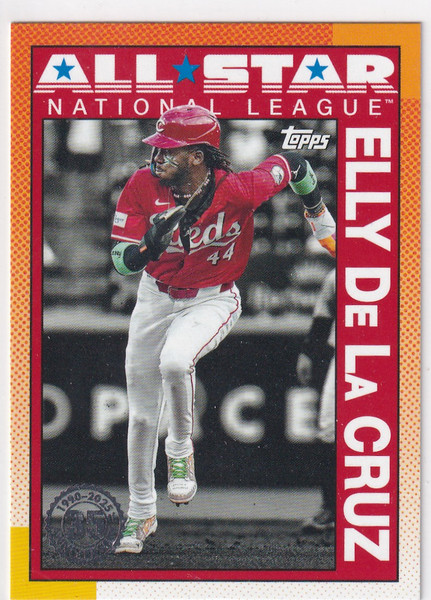 2025 TOPPS #90AS-6 ELLY DE LA CRUZ ALL STAR- CINCINNATI REDS