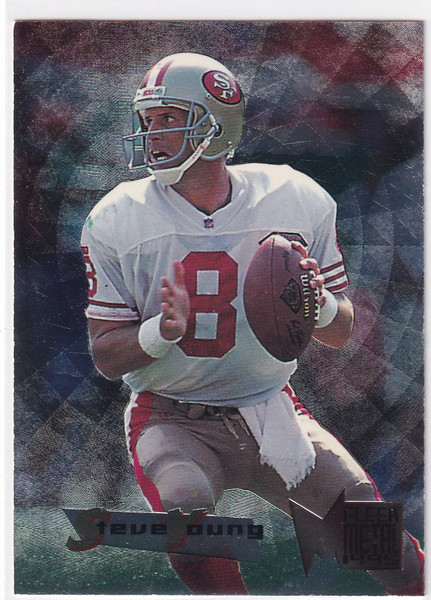 1995 FLEER METAL #179 STEVE YOUNG- SAN FRANCSICO 49ERS