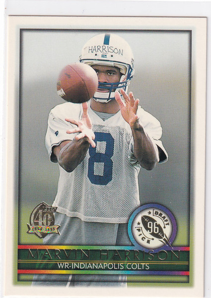 1996 TOPPS #426 MARVIN HARRISON 40 ANNIVERSARY- INDIANAPOLIS COLTS