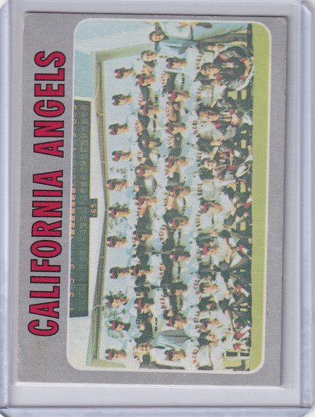 1970 Topps Baseball #522 California Angels Team