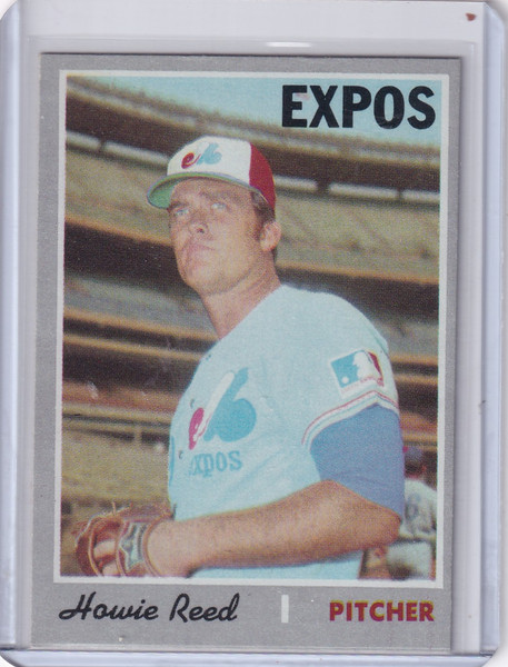 1970 Topps Baseball #548 Howie Reed - Montreal Expos