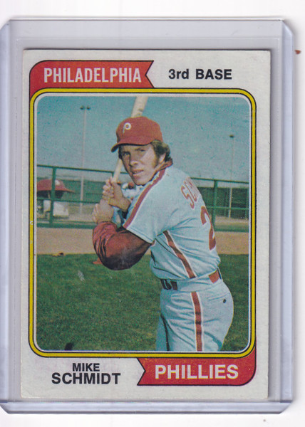 1974 Topps Baseball #283 Mike Schmidt - Philadelphia Phillies