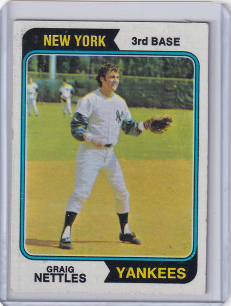 1974 Topps Baseball #251 Graig Nettles - New York Yankees