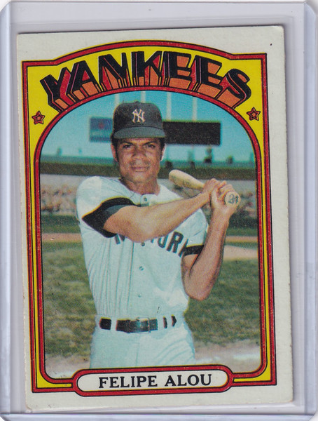 1972 Topps Baseball #263 Felipe Alou - New York Yankees