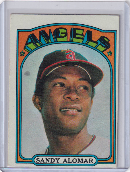 1972 Topps Baseball #253 Sandy Alomar - California Angels