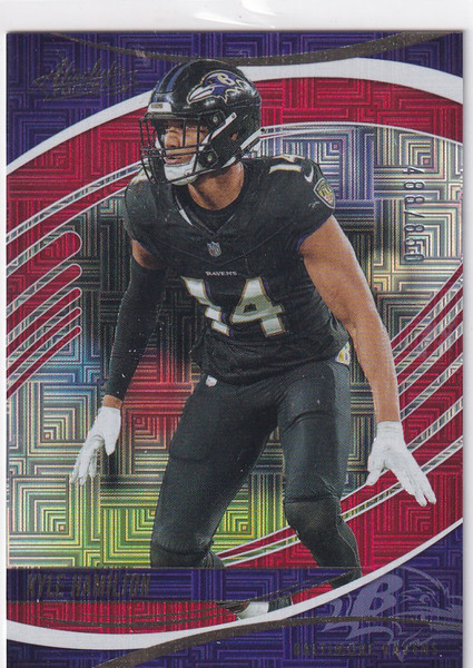 2025 ABSOLUTE #28 KYLE HAMILTON /850 MOJO- BALTIMORE RAVENS