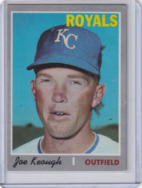 1970 Topps Baseball #589 Joe Keough - Kansas City Royals