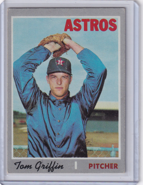 1970 Topps Baseball #578 Tom Griffin - Houston Astros