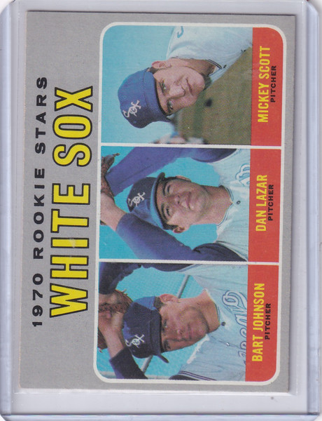 1970 Topps Baseball #669 White Sox Rookies - Johnson / Lazar / Scott