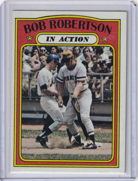1972 Topps Baseball #430 Bob Robertson IA - Pittsburgh Pirates