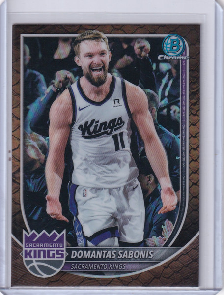2025-26 Bowman Basketball Reptilian BCV-129 Domantas Sabonis - Sacramento Kings
