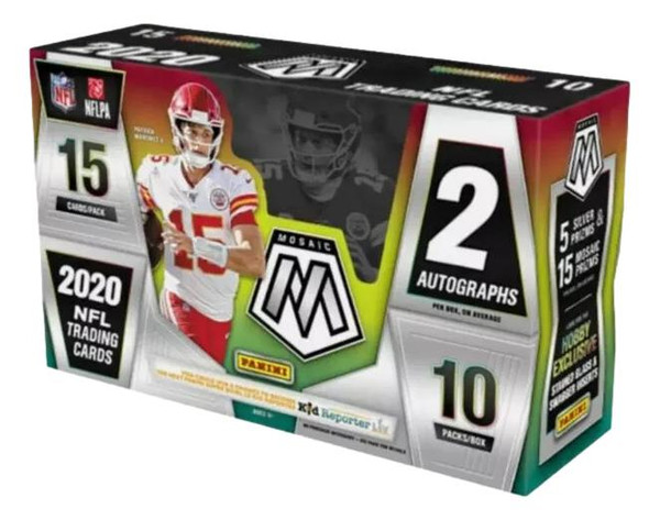 2020 PANINI MOSAIC FOOTBALL HOBBY BOX