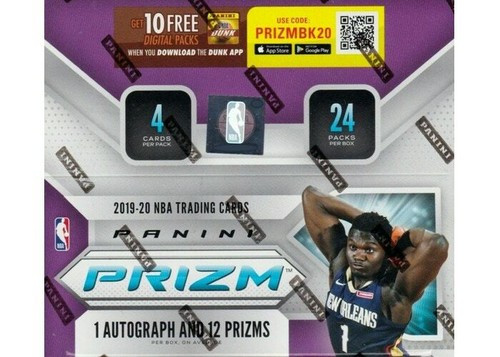 2019-20 Panini Prizm Basketball Retail Box
