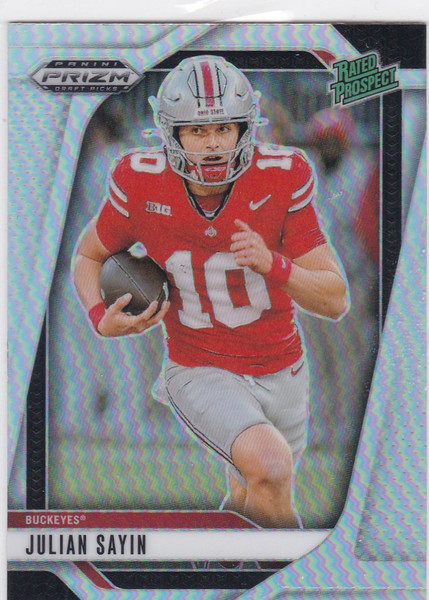 2025 Panini Prizm Draft Picks #161 Julian Sayin Silver Prizm Ohio State
