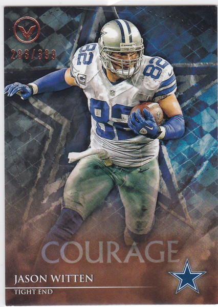 2014 Topps Valor Courage #64 Jason Witten 283/399 Dallas Cowboys