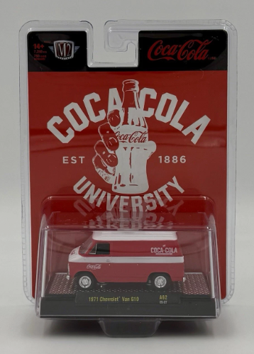 M2 Machines Coca-Cola Release A62 1971 Chevrolet Van G10