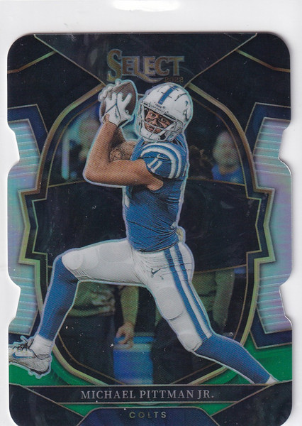 2022 SELECT #46 MICHAEL PITTMAN JR DIE CUT REFRACTOR- INDIANAPOLIS COLTS