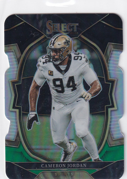 2022 SELECT #31 CAMERON JORDAN DIE CUT REFRACTOR- NEW ORLEANS SAINTS