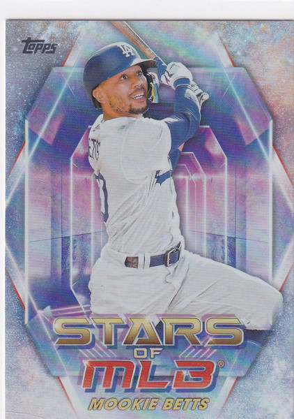 2023 TOPPS #SMLB-9 MOOKIE BETTS STARS OF MLB- LOS ANGELES DODGERS