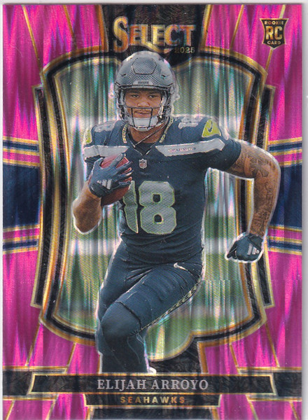 2025 SELECT #114 ELIJAH ARROYO PINK SHOCK- SEATTLE SEAHAWKS