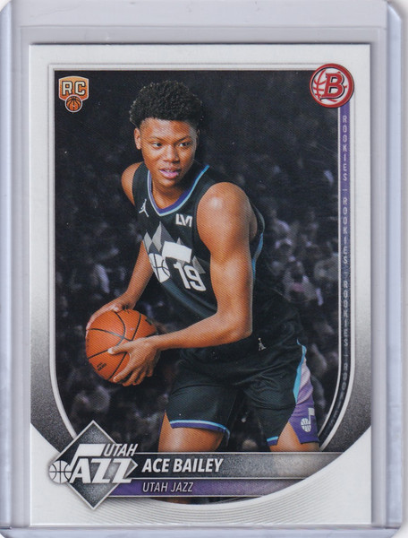 2025-26 Bowman Basketball #5 Ace Bailey - Utah Jazz
