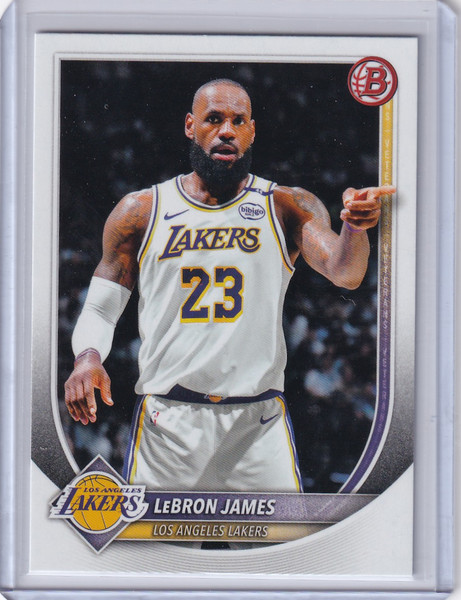 2025-26 Bowman Basketball #121 LeBron James - Los Angeles Lakers