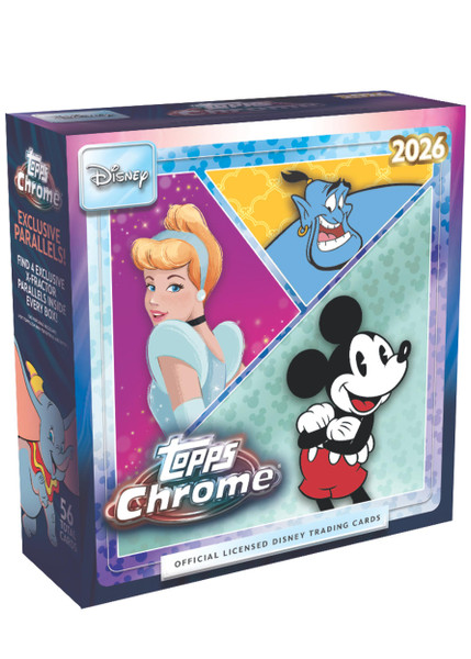 2025 Topps Chrome Disney Mega Box