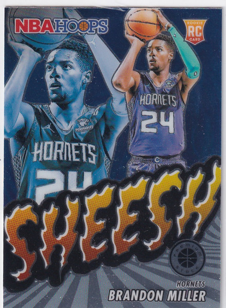 2023-24 PREMIUM STOCK #25 BRANDON MILLER SHEESH- CHARLOTTE HORNETS