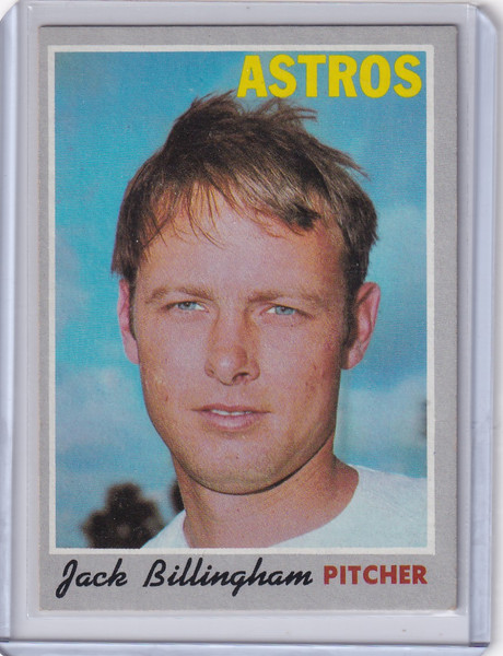 1970 Topps Baseball #701 Jack Billingham - Houston Astros