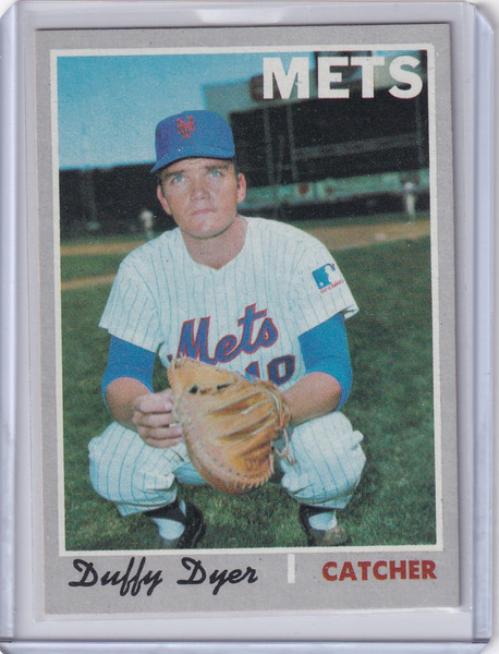 1970 Topps Baseball #692 Duffy Dyer - New York Mets
