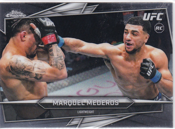 2026 Topps Chrome UFC # 168 Marquel Mederos RC