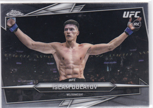 2026 Topps Chrome UFC #24 Islam Dulatov RC