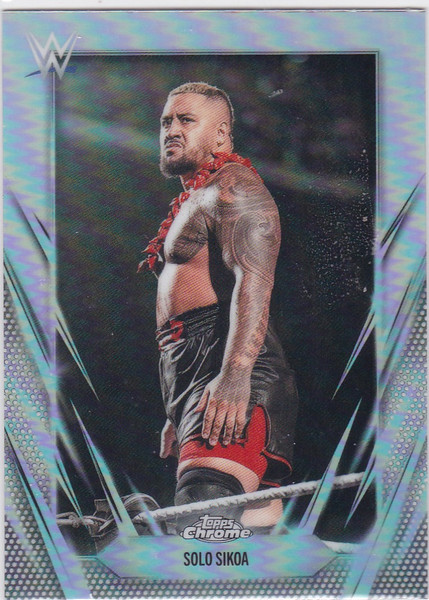 2026 Topps Chrome WWE #63 Solo Sikoa Refractor