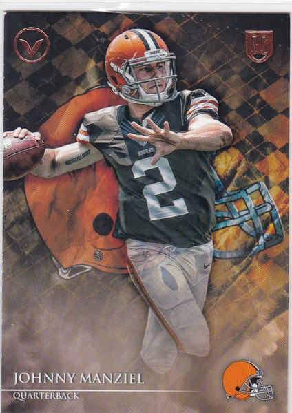 2014 Topps Valor #50 Johnny Manziel RC Cleveland Browns