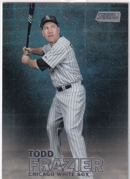 2016 TOPPS STADIUM #11 TODD FRAIZER 14/25- CHICAGO WHITE SOX