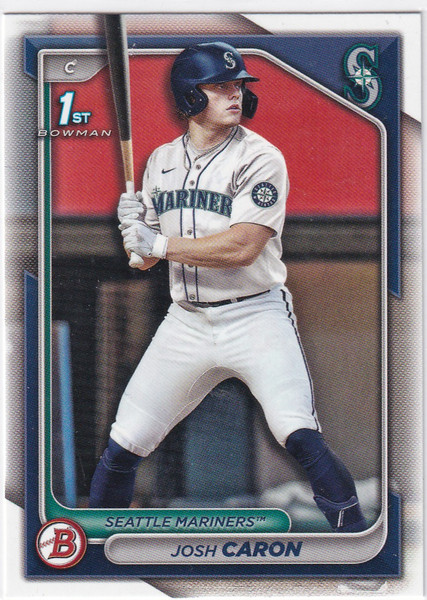 2024 BOWMAN #BD-155 JOSH CARON- SEATTLE MARINERS
