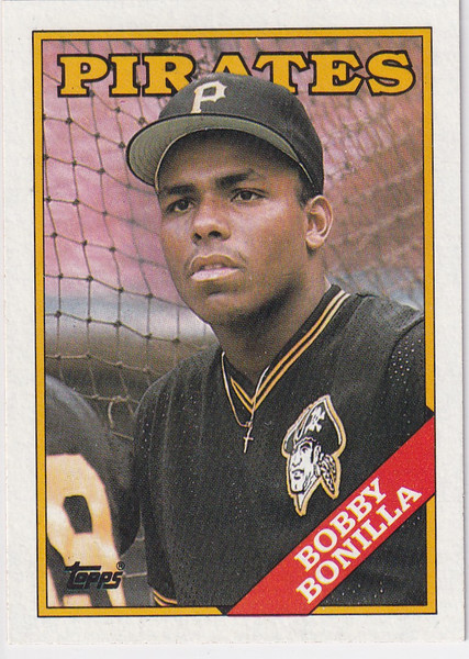 1988 TOPPS #681 BOBBY BONILLA- PITTSBURGH PIRATES