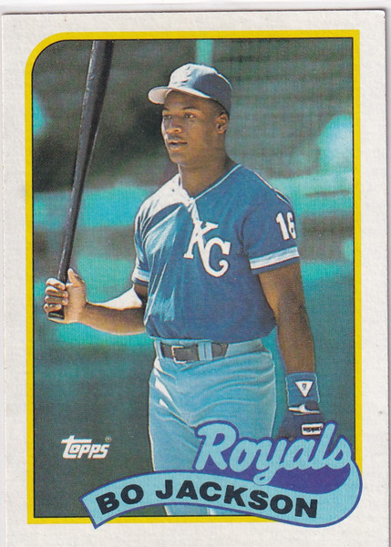 1989 TOPPS #540 BO JACKSON- KANSAS CITY ROYALS