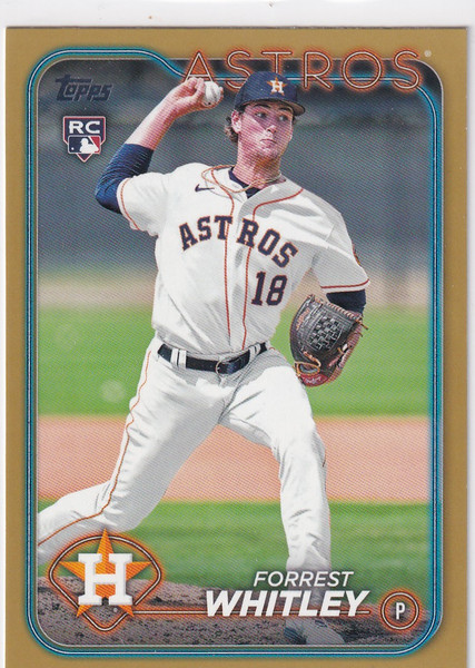 2024 TOPPS #US61 FORREST WHITLEY 1677/2024- HOUSTON ASTROS