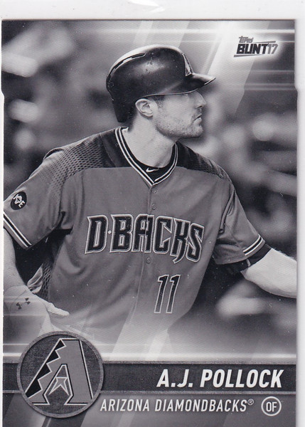 2017 TOPPS BUNT #107 AJ POLLOCK- ARIZONA DIAMONDBACKS