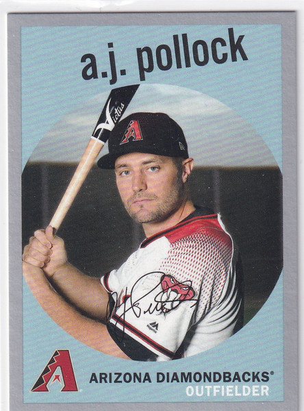 2018 TOPPS #82 AJ POLLOCK 14/99- ARIZONA DIAMONDBACKS